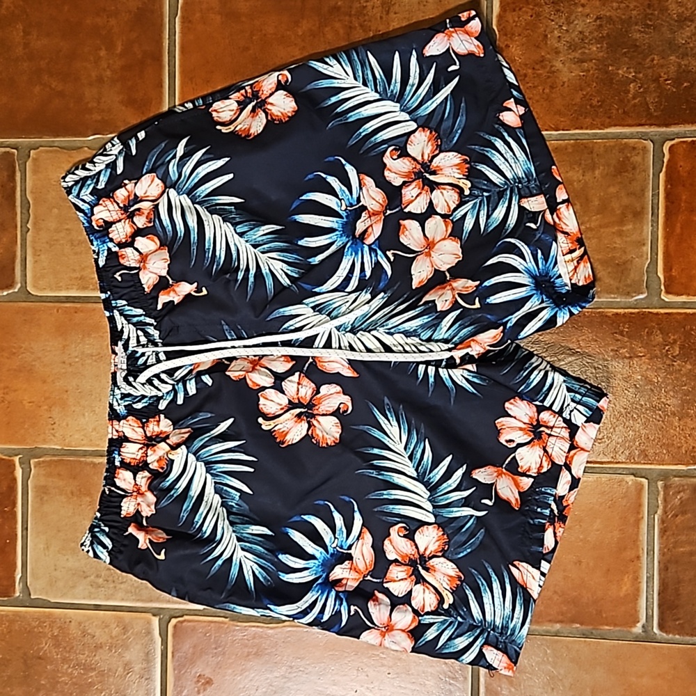 Tropical Swim Trunks